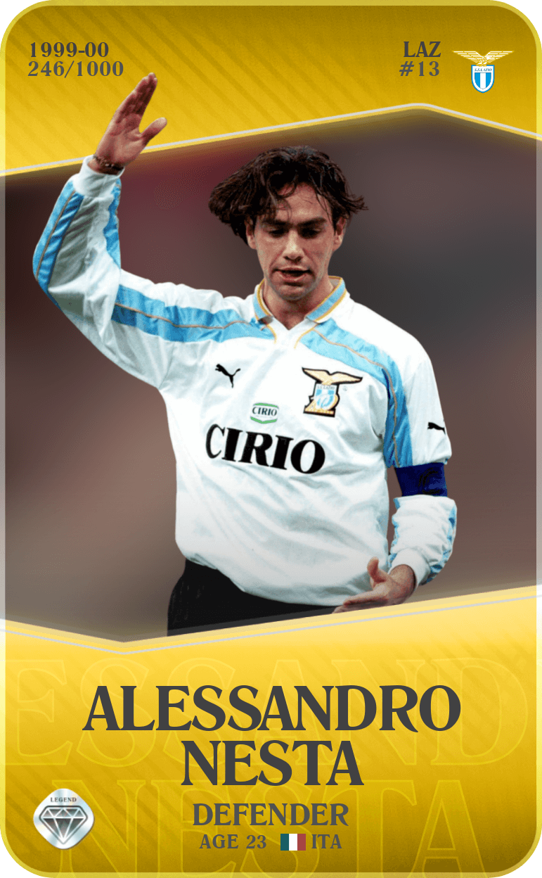 Alessandro Nesta 1999-00 • Limited 246/1000