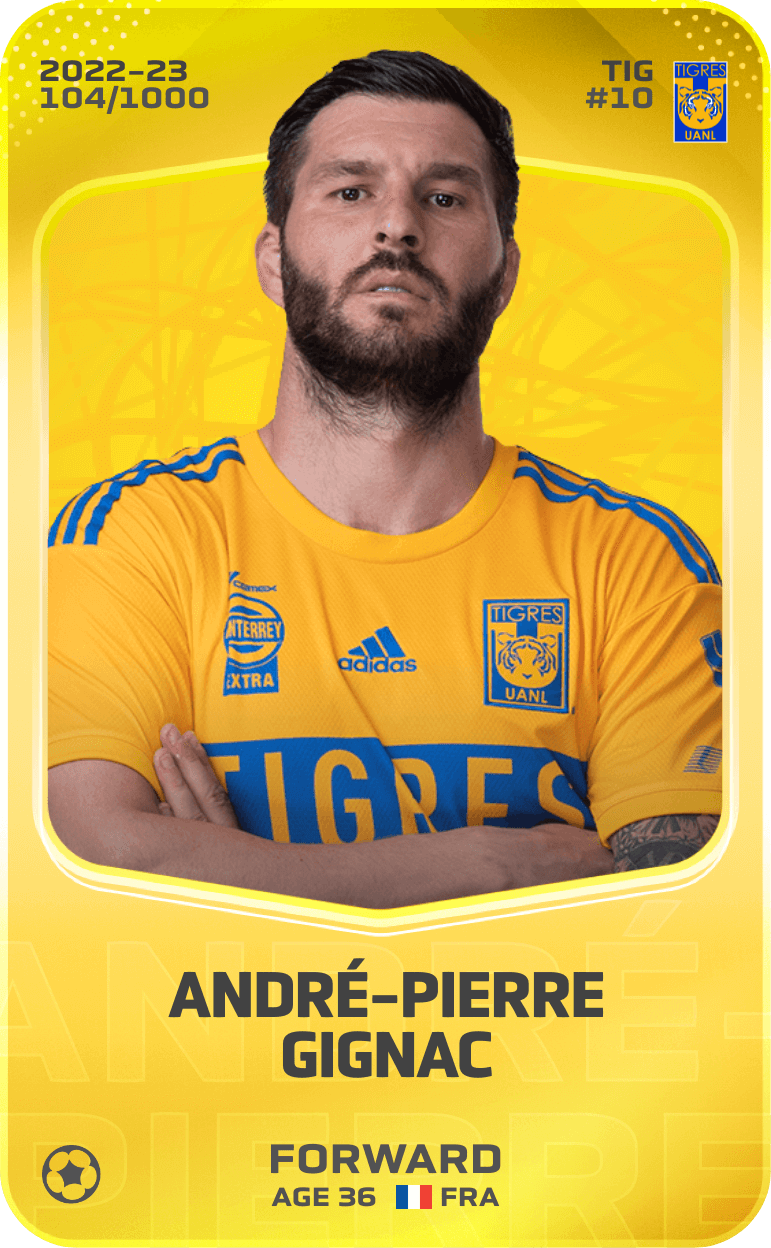 André-Pierre Gignac 2022-23 • Limited 104/1000