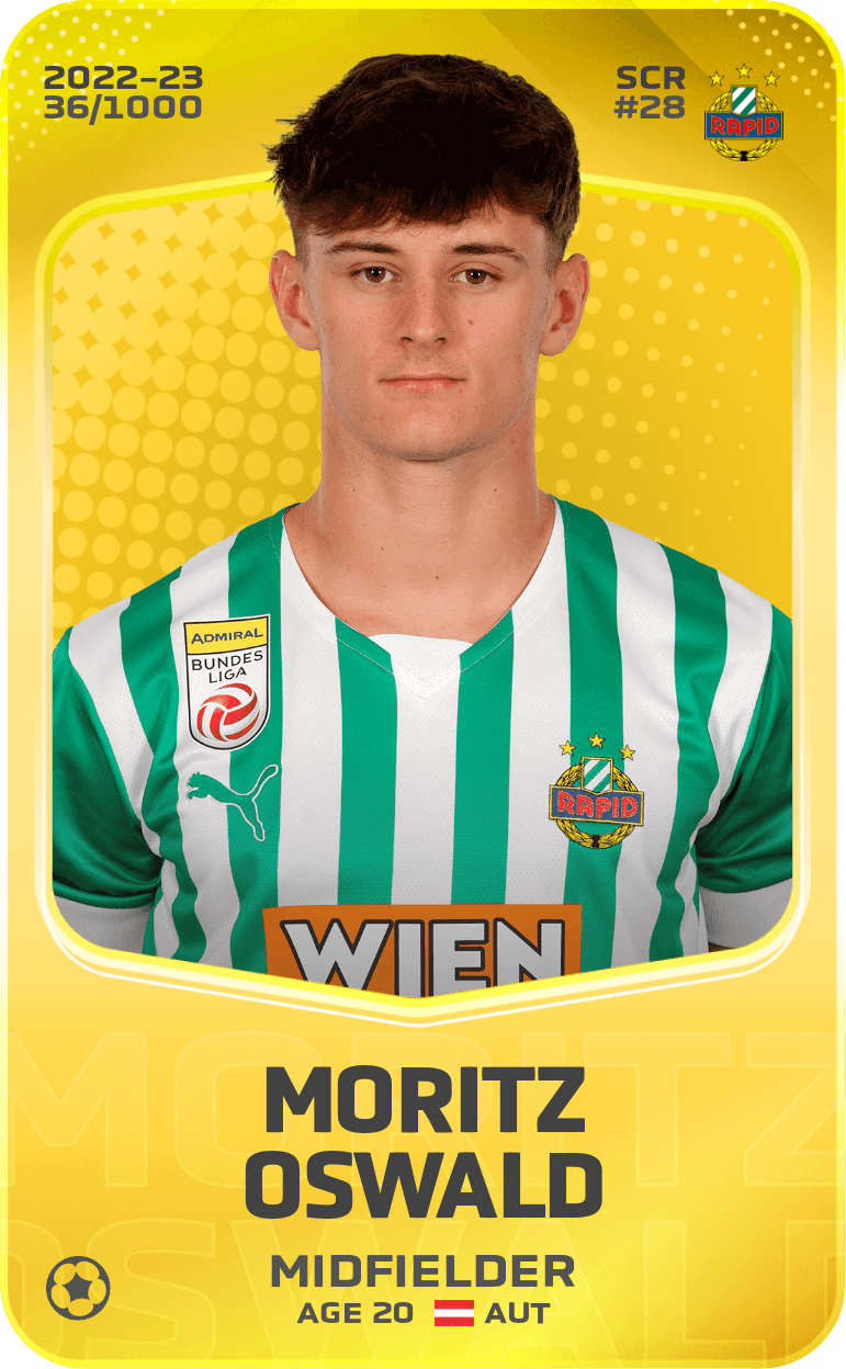 Moritz Oswald 2022-23 • Limited 36/1000