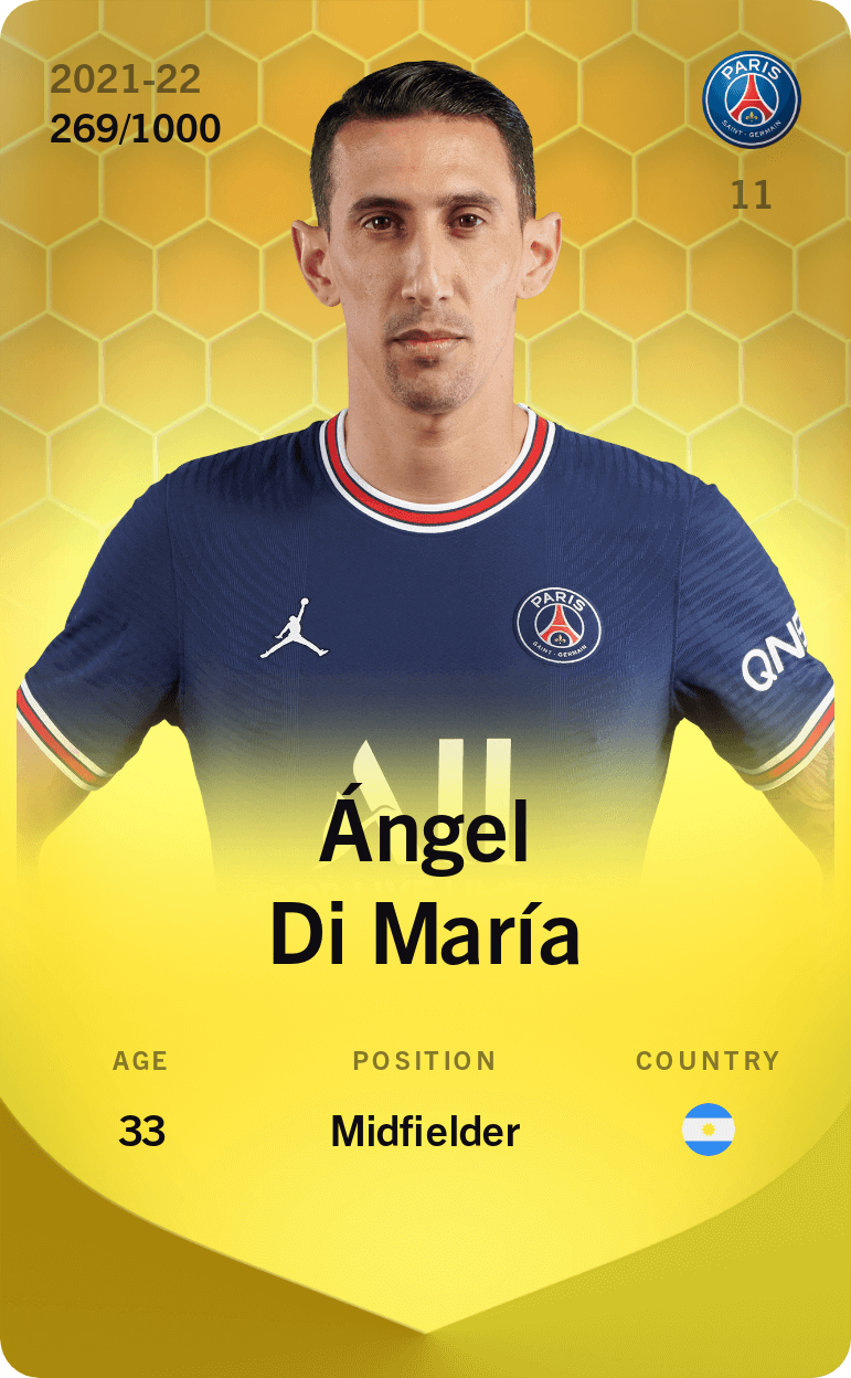 Ángel Di María 2021-22 • Limited 269/1000