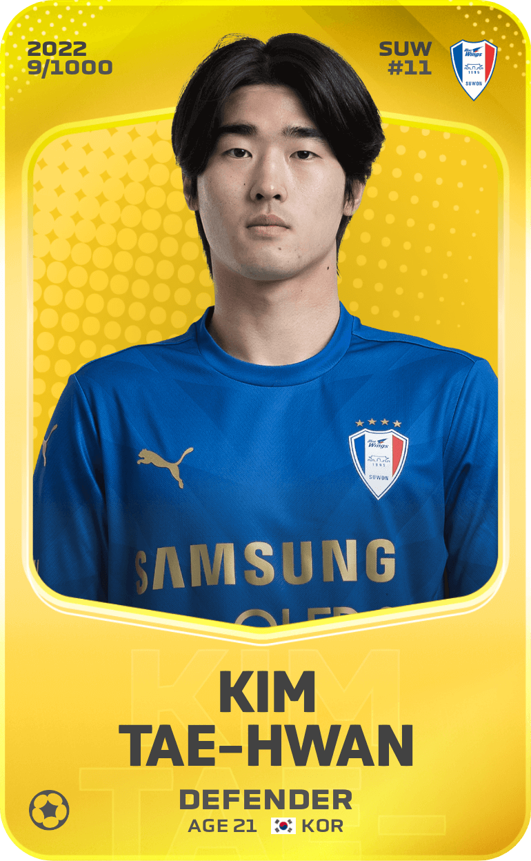 Kim Tae-Hwan 2022-23 • Limited 9/1000