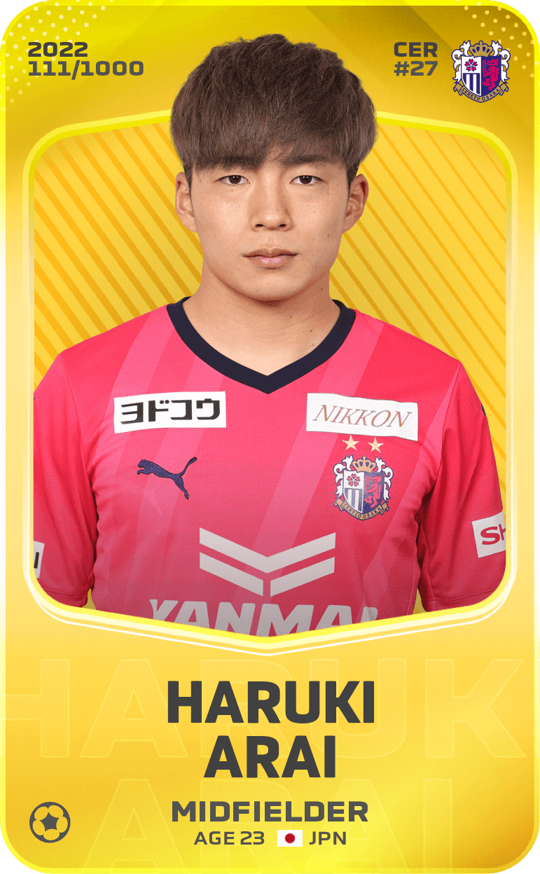 Haruki Arai 2022-23 • Limited 111/1000