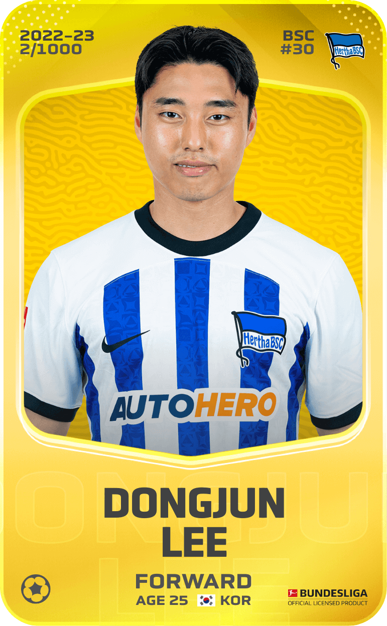 Dongjun Lee 2022-23 • Limited 2/1000