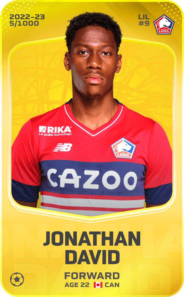 Jonathan David 2022-23 • Limited 5/1000