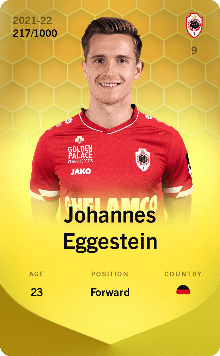 Johannes Eggestein 2021-22 • Limited 217/1000