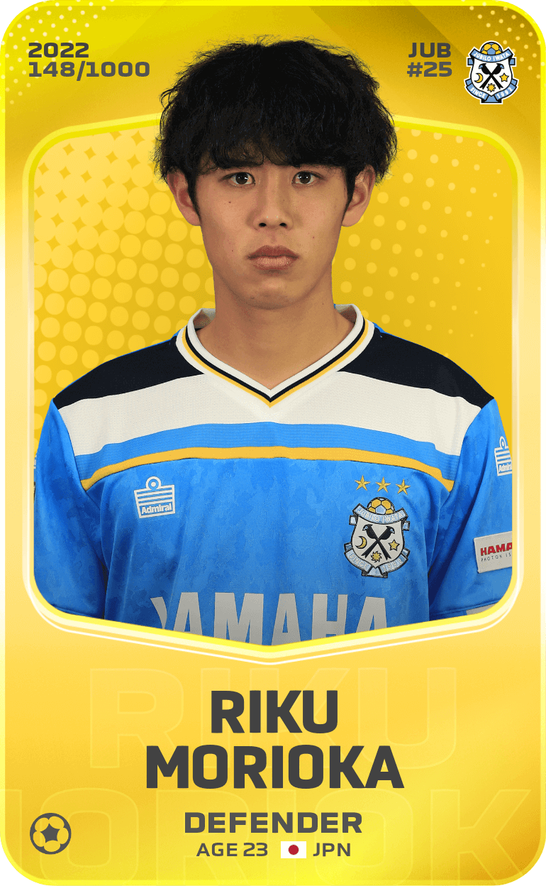 Riku Morioka 2022-23 • Limited 148/1000