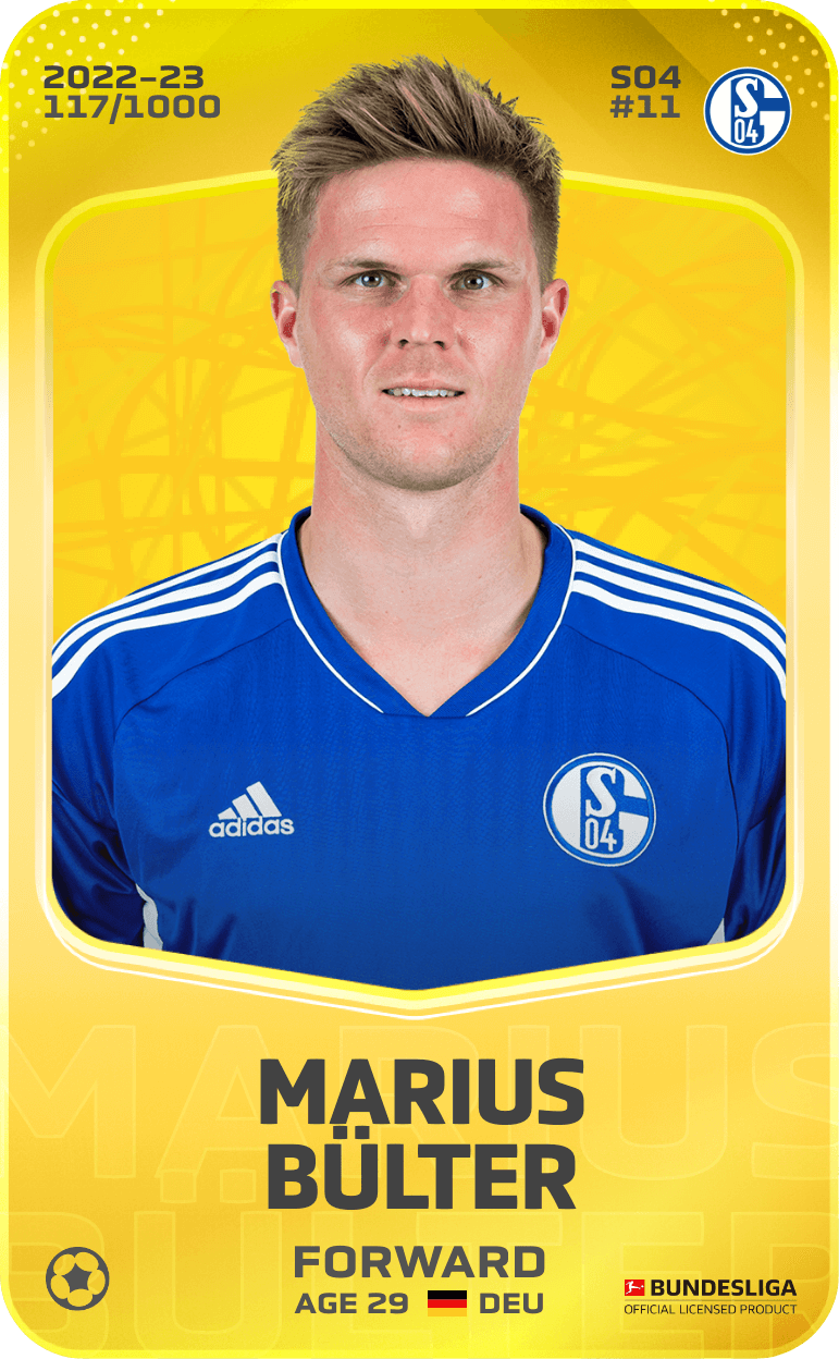 Marius Bülter 2022-23 • Limited 117/1000
