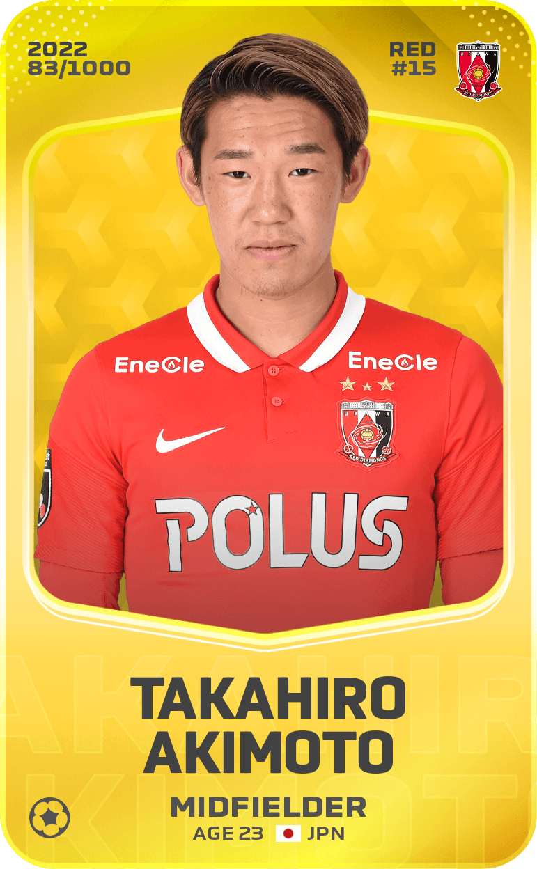 Takahiro Akimoto 2022-23 • Limited 83/1000