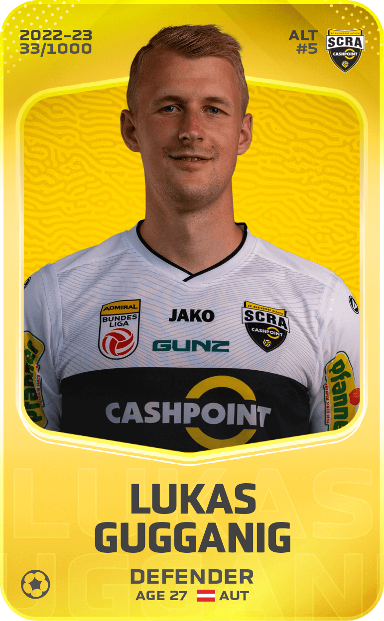 Lukas Gugganig 2022-23 • Limited 33/1000
