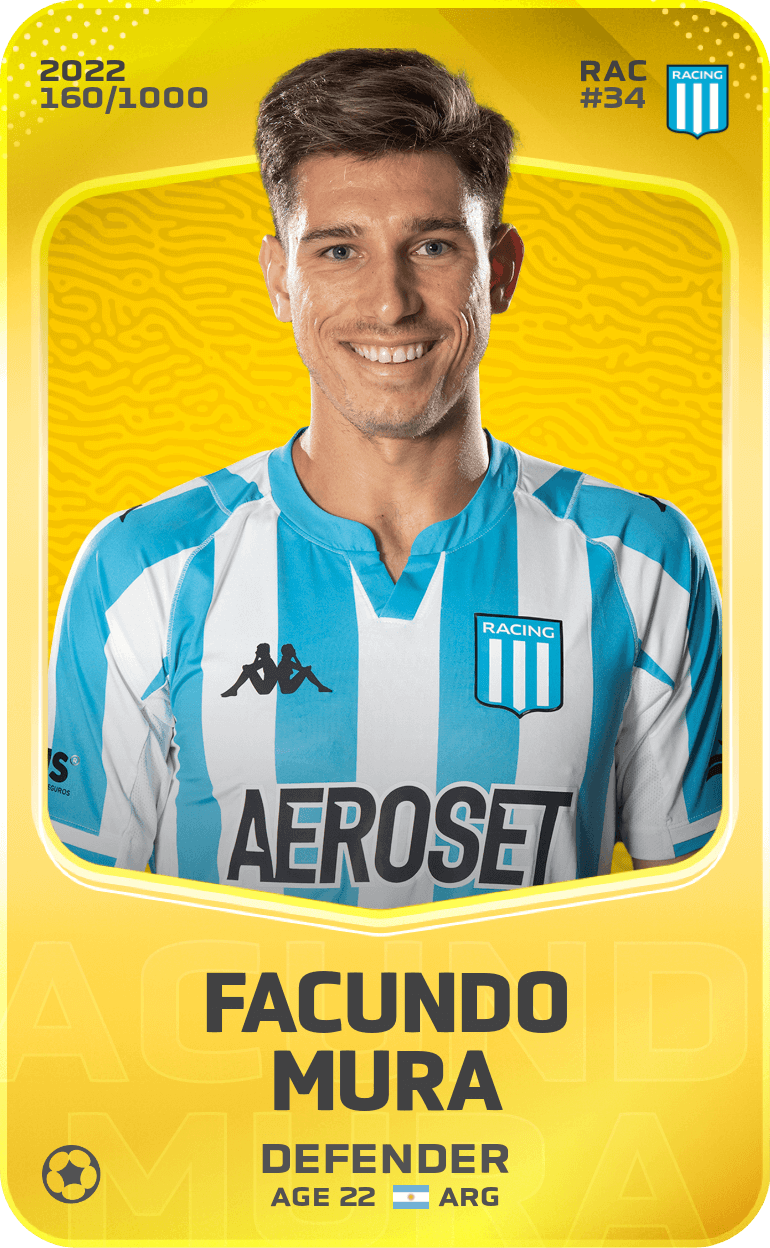 Facundo Mura 2022-23 • Limited 160/1000
