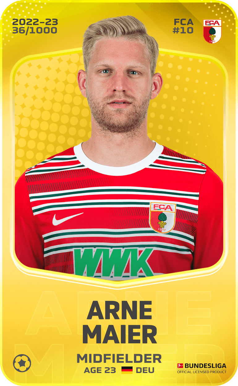 Arne Maier 2022-23 • Limited 36/1000