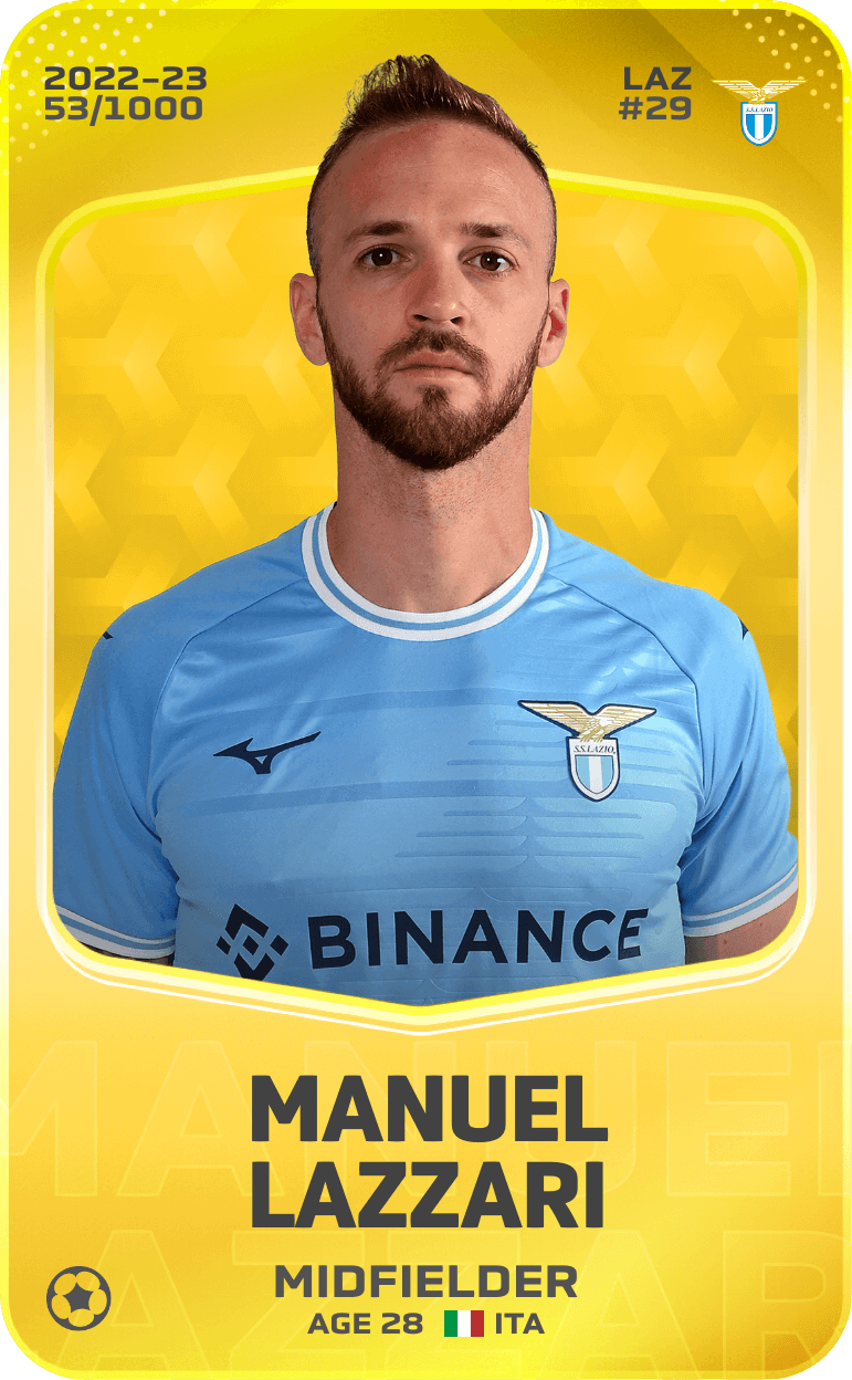 Manuel Lazzari 2022-23 • Limited 53/1000