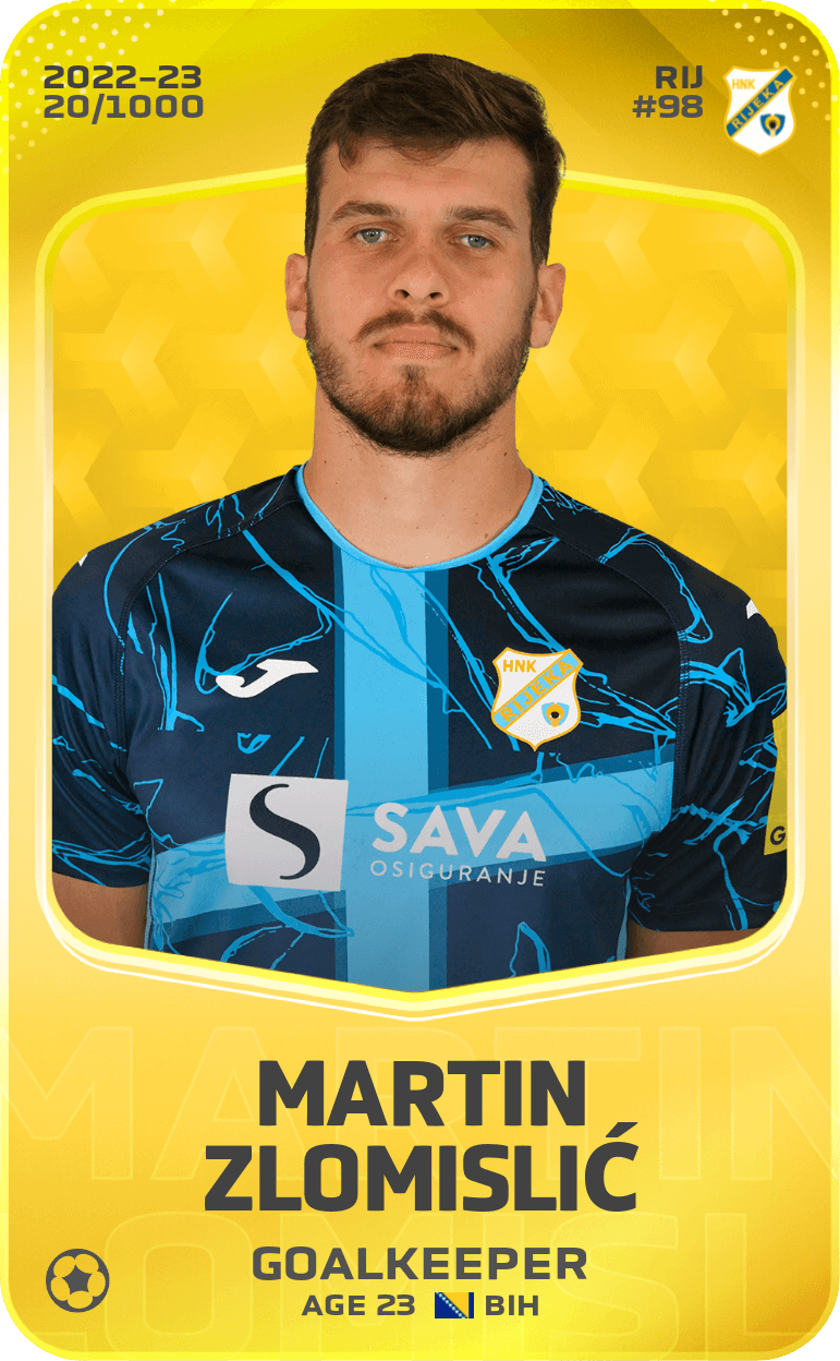Martin Zlomislić 2022-23 • Limited 20/1000