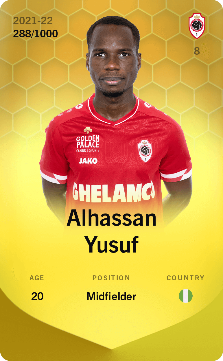 Alhassan Yusuf 2021-22 • Limited 288/1000