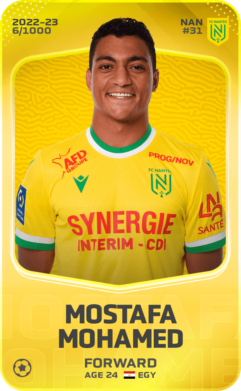 Mostafa Mohamed 2022-23 • Limited 6/1000