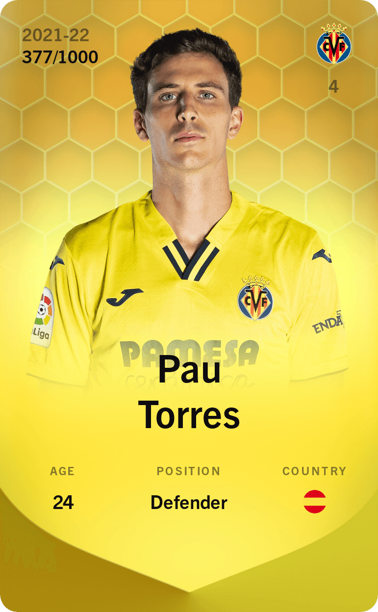 Pau Torres 2021-22 • Limited 377/1000