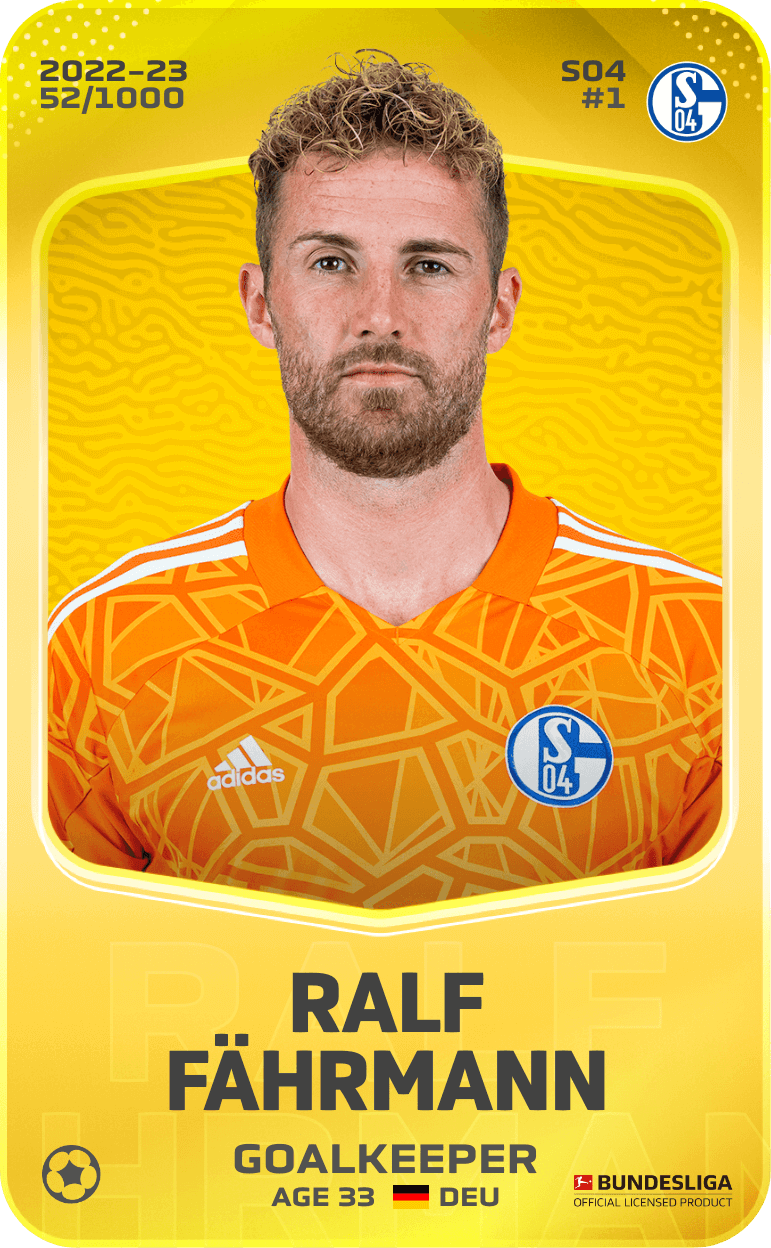 Ralf Fährmann 2022-23 • Limited 52/1000