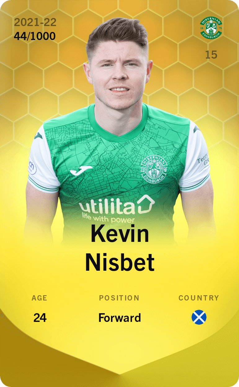 Kevin Nisbet 2021-22 • Limited 44/1000