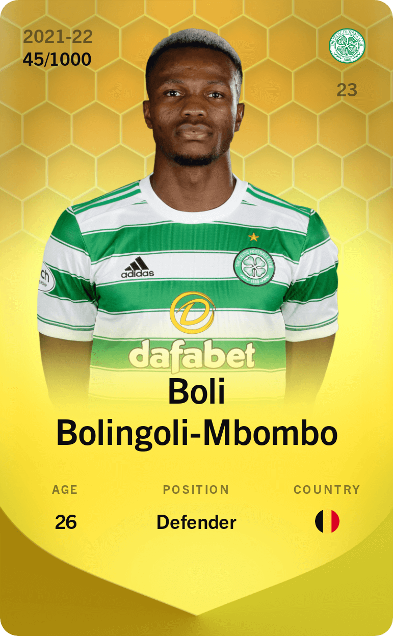 Boli Bolingoli-Mbombo 2021-22 • Limited 45/1000