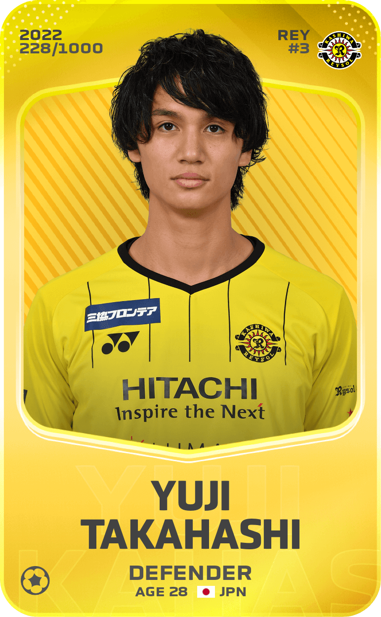 Yuji Takahashi 2022-23 • Limited 228/1000