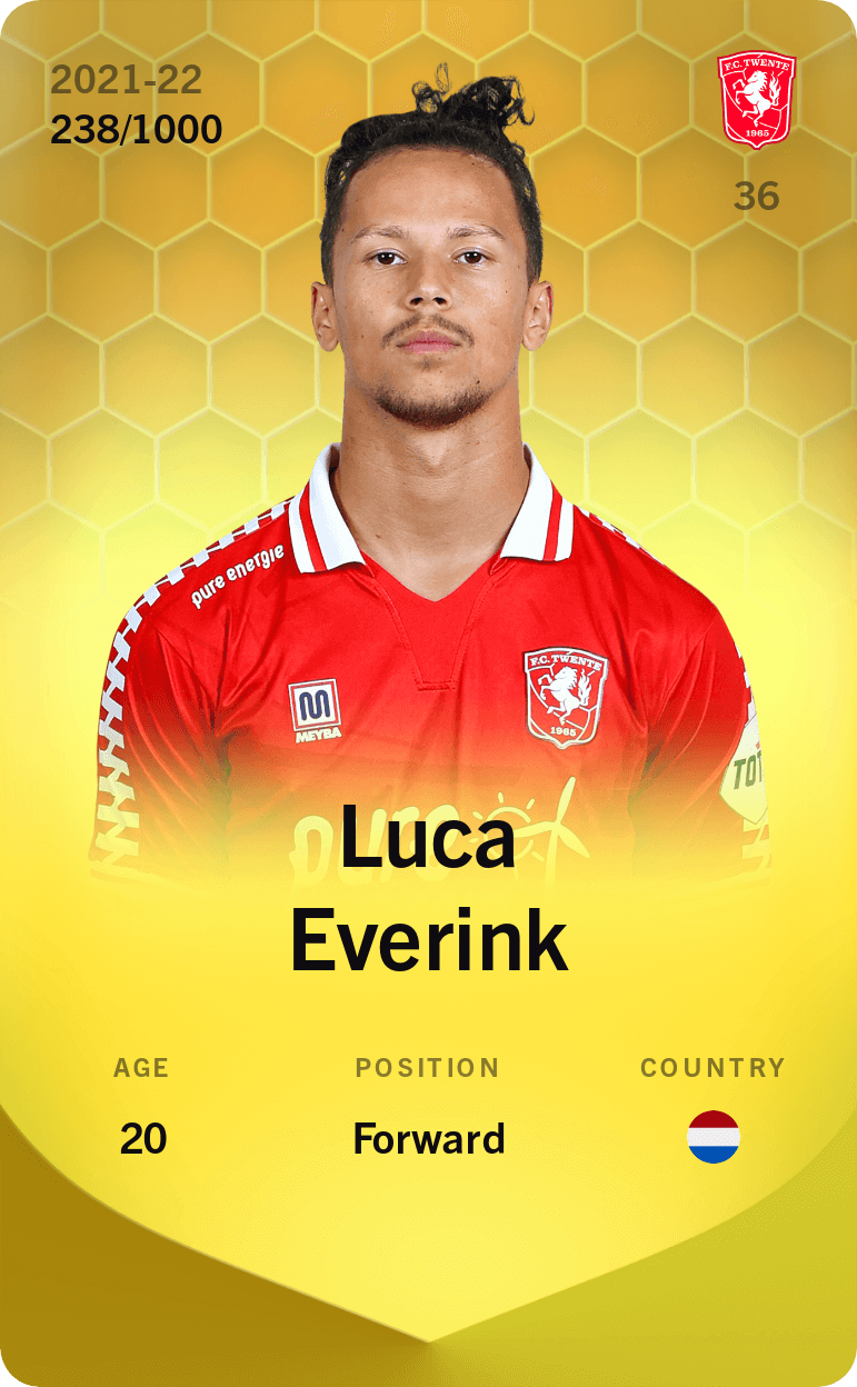 Luca Everink 2021-22 • Limited 238/1000