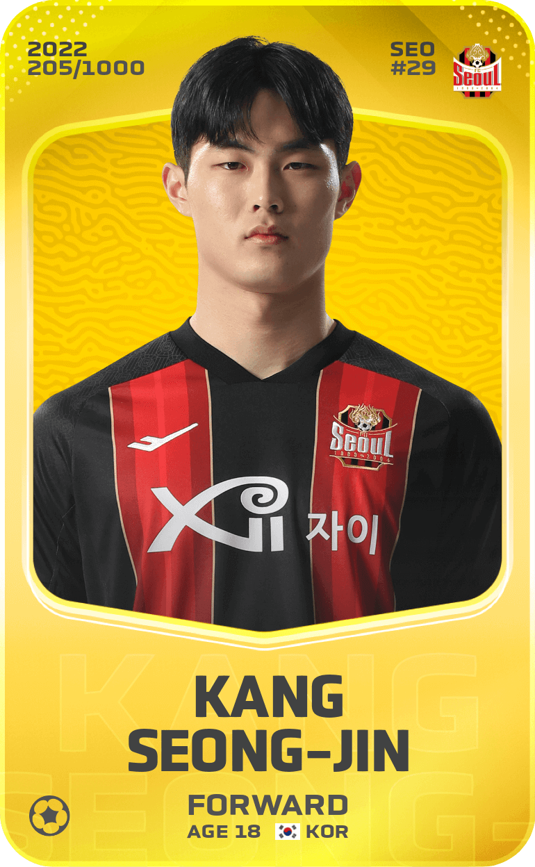 Kang Seong-Jin 2022-23 • Limited 205/1000