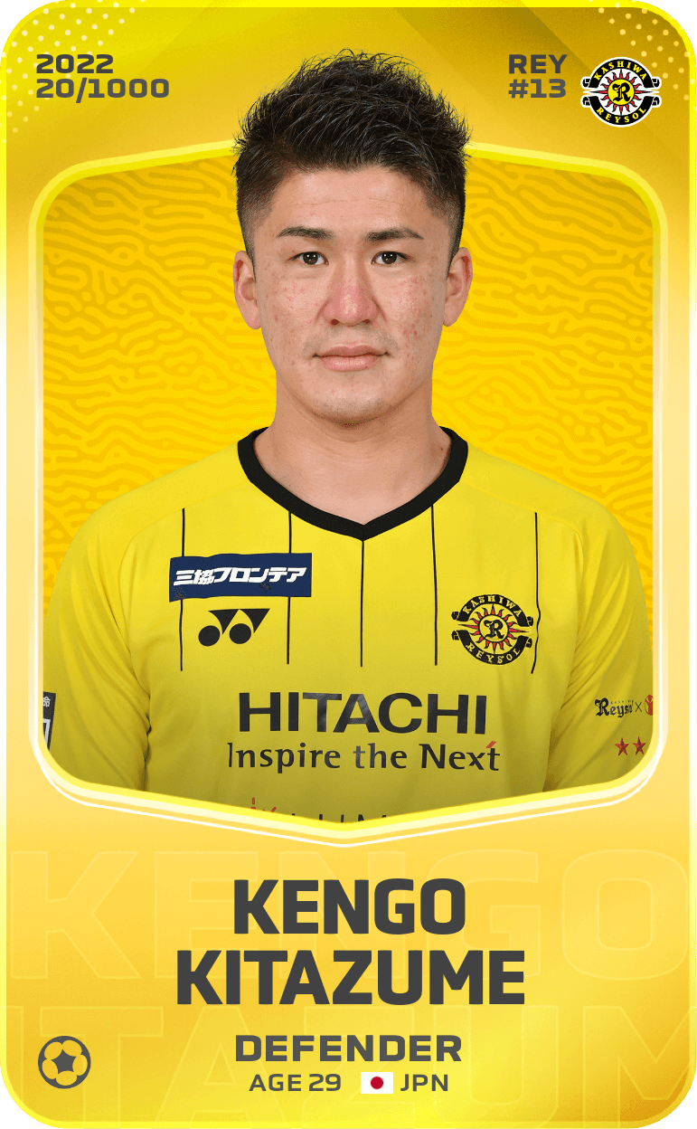 Kengo Kitazume 2022-23 • Limited 20/1000