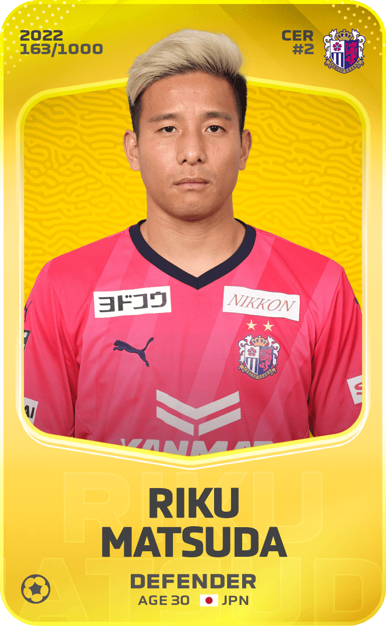 Riku Matsuda 2022-23 • Limited 163/1000