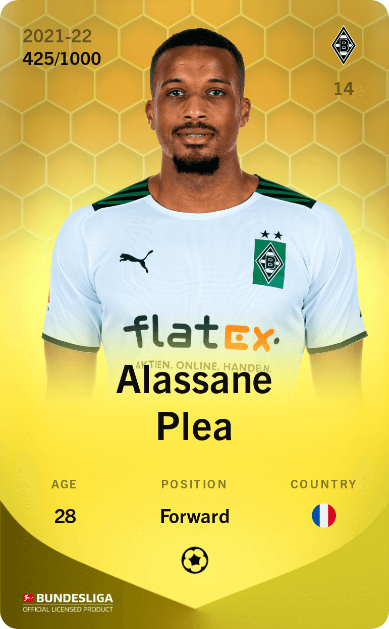 Alassane Plea 2021-22 • Limited 425/1000