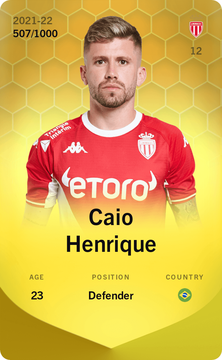Caio Henrique 2021-22 • Limited 507/1000
