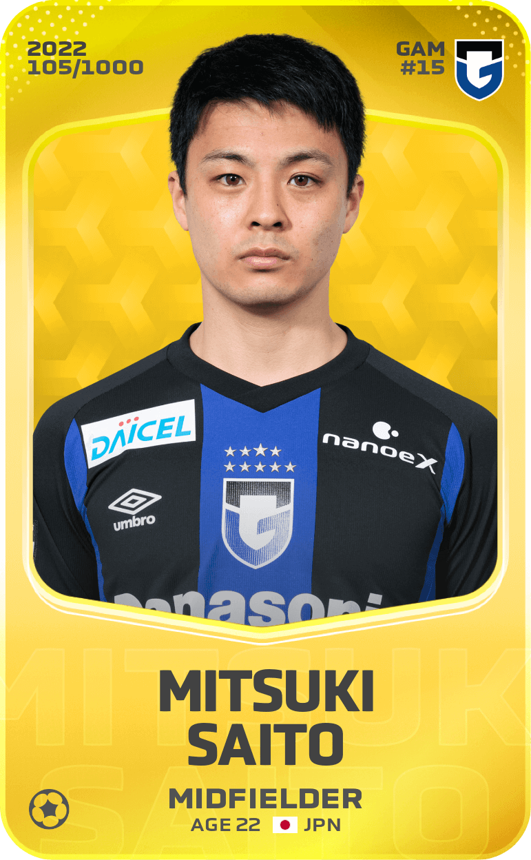 Mitsuki Saito 2022-23 • Limited 105/1000