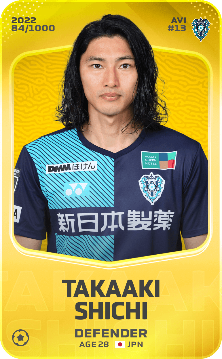 Takaaki Shichi 2022-23 • Limited 84/1000