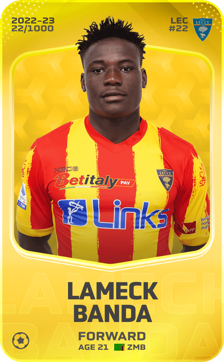 Lameck Banda 2022-23 • Limited 22/1000