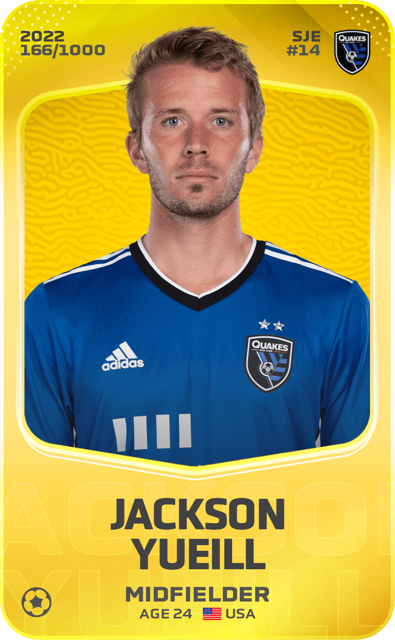 Jackson Yueill 2022-23 • Limited 166/1000