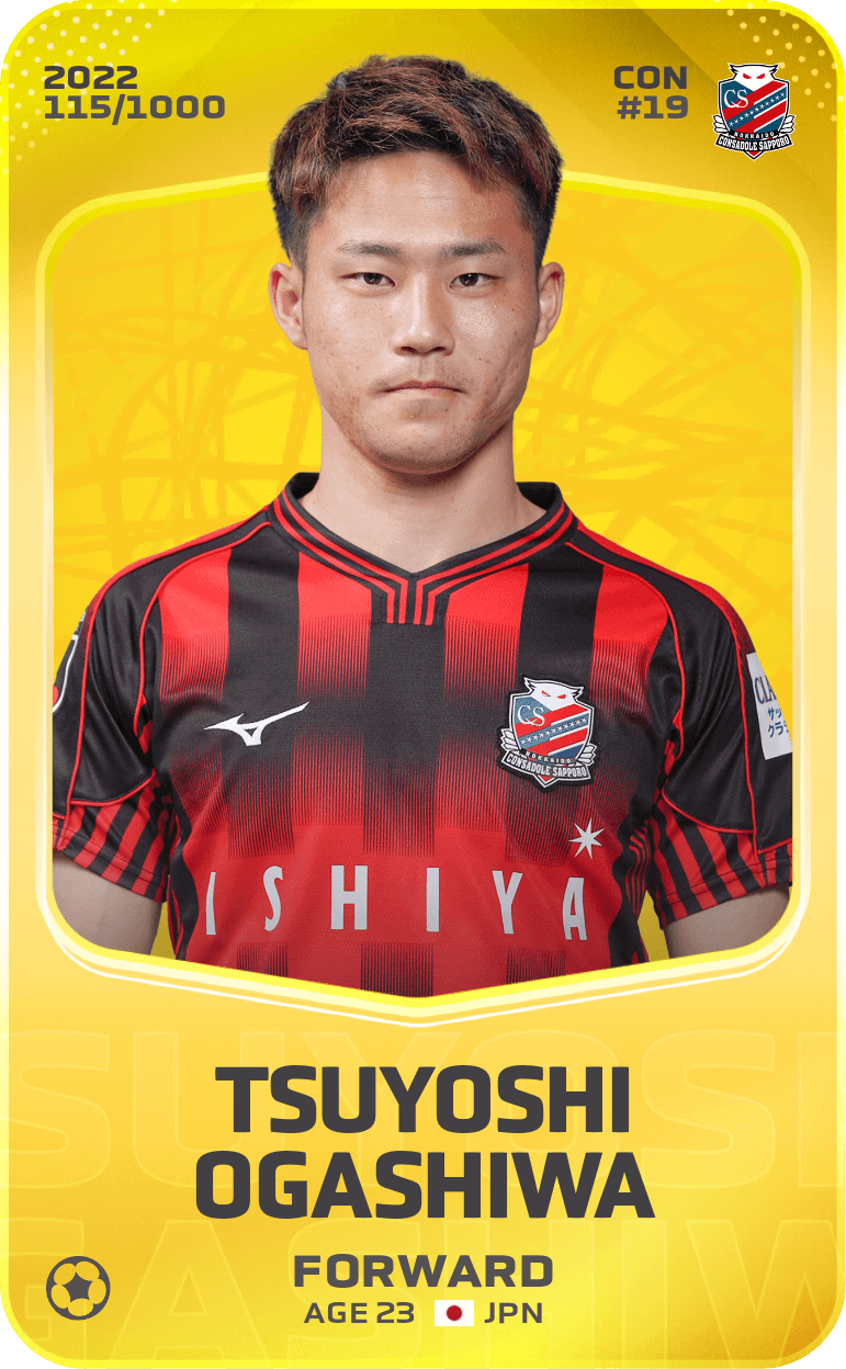Tsuyoshi Ogashiwa 2022-23 • Limited 115/1000