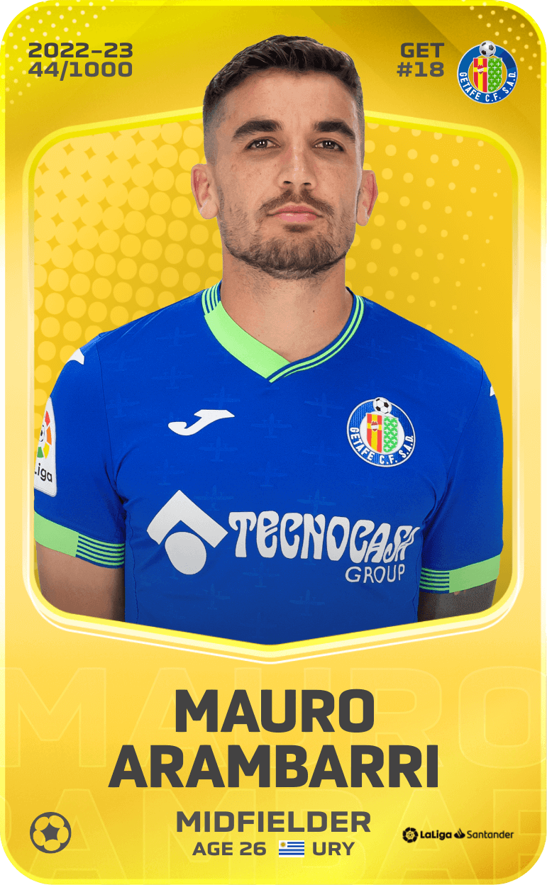 Mauro Arambarri 2022-23 • Limited 44/1000