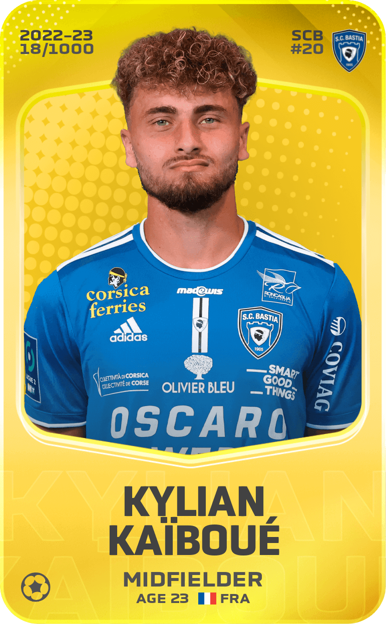 Kylian Kaïboué 2022-23 • Limited 18/1000