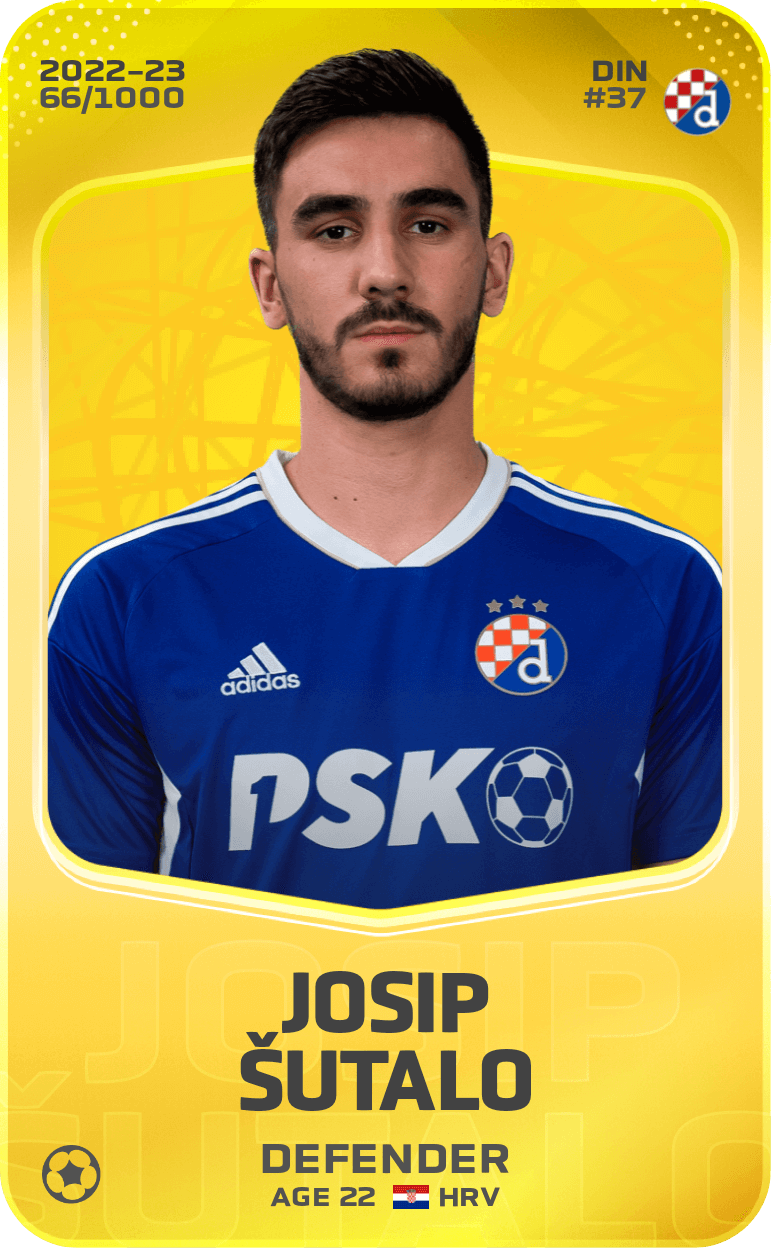 Josip Šutalo 2022-23 • Limited 66/1000