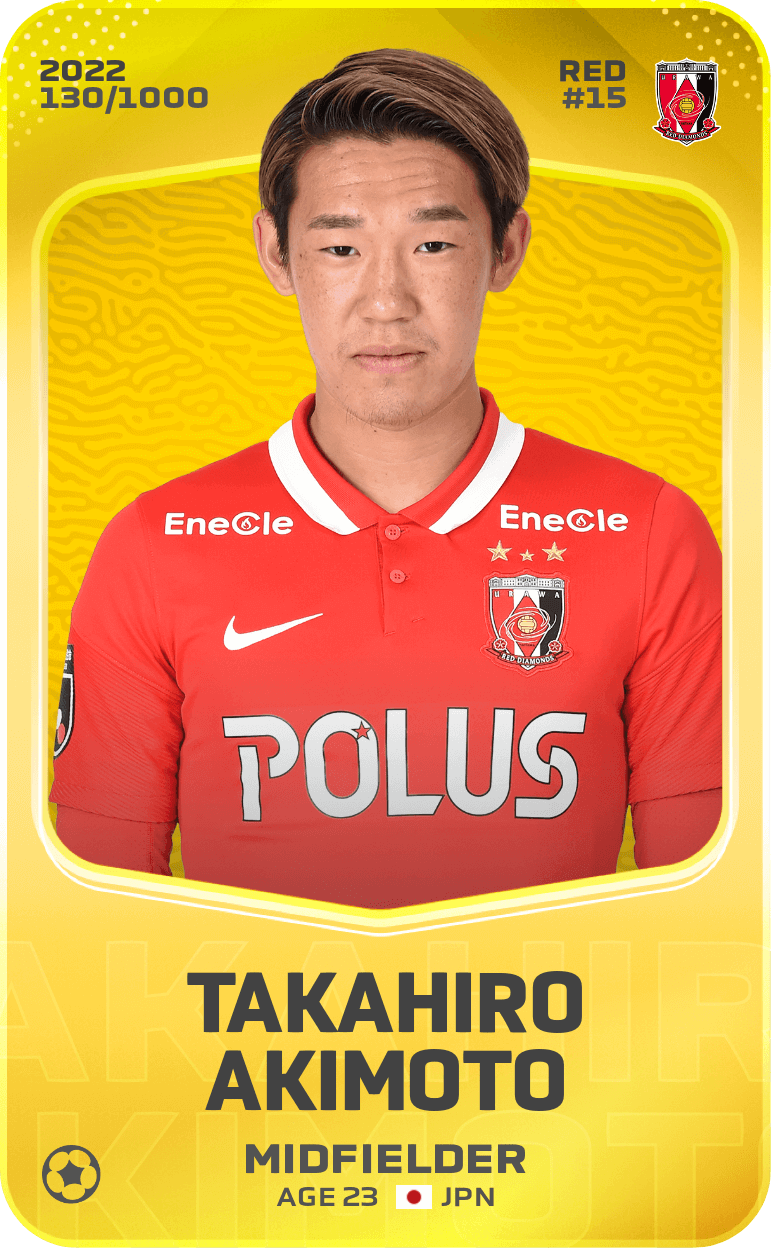 Takahiro Akimoto 2022-23 • Limited 130/1000