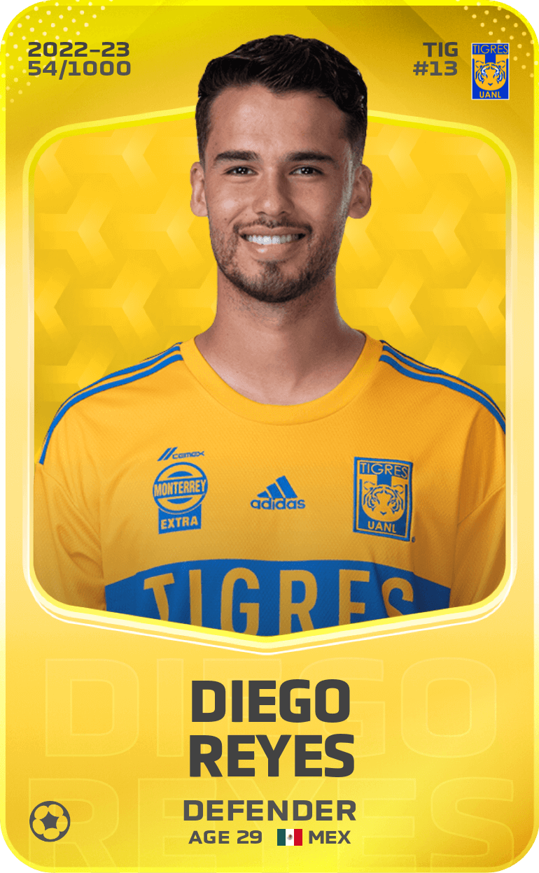 Diego Reyes 2022-23 • Limited 54/1000