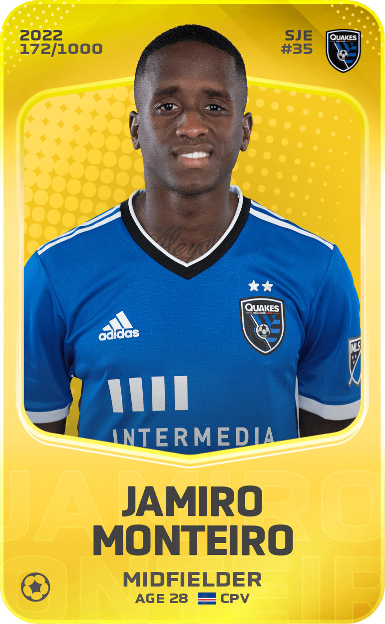 Jamiro Monteiro 2022-23 • Limited 172/1000
