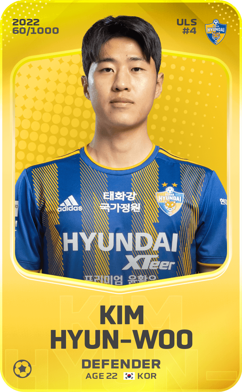 Kim Hyun-Woo 2022-23 • Limited 60/1000