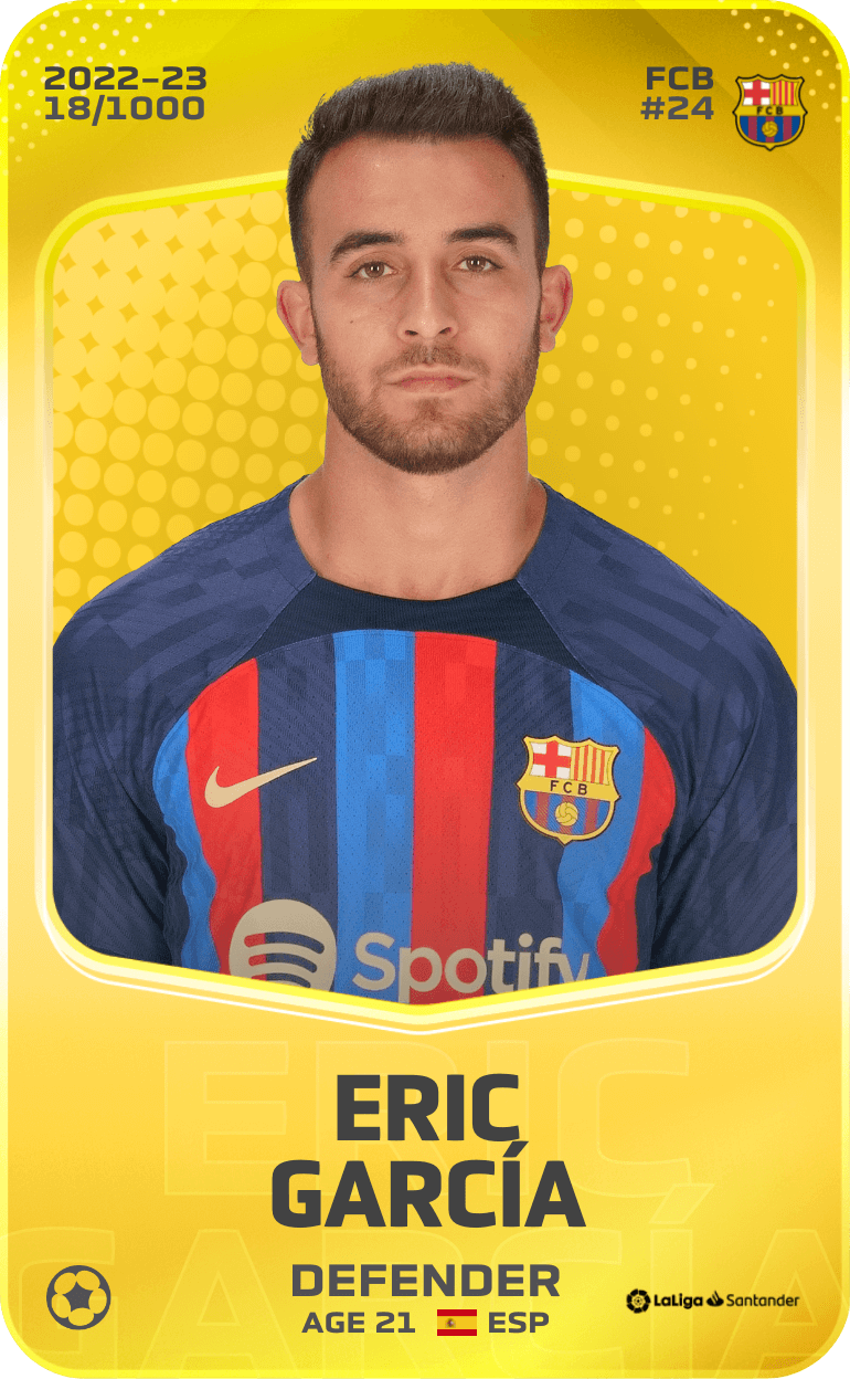 Eric García 2022-23 • Limited 18/1000