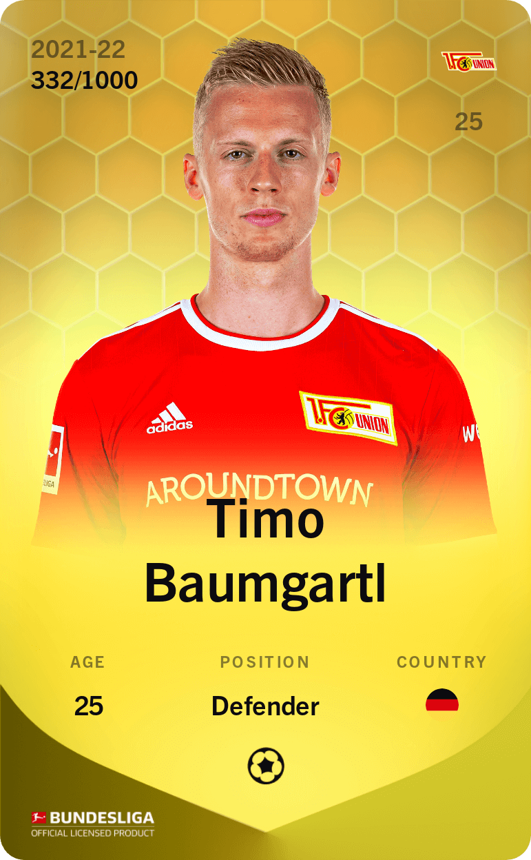 Timo Baumgartl 2021-22 • Limited 332/1000