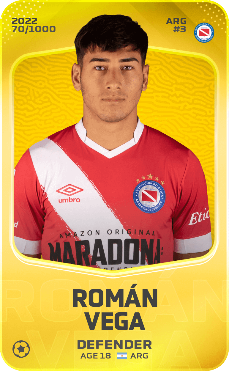 Román Vega 2022-23 • Limited 70/1000