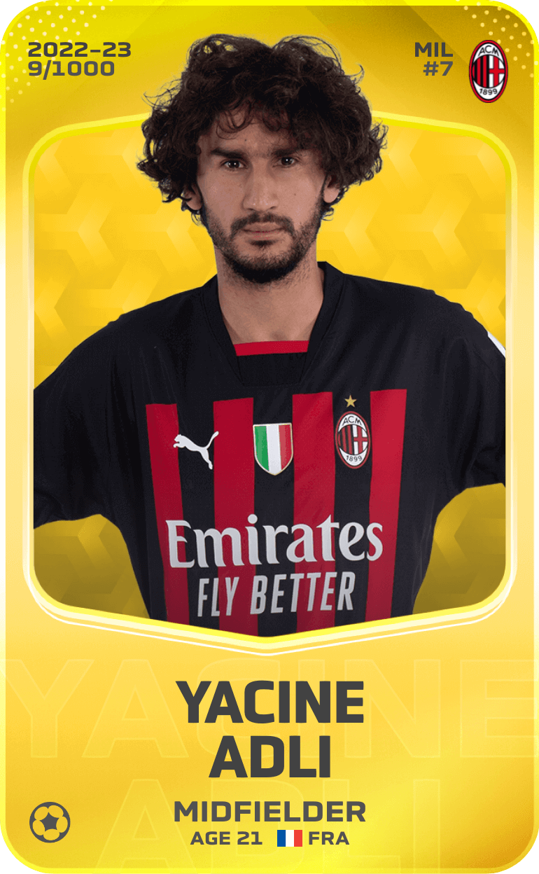 Yacine Adli 2022-23 • Limited 9/1000