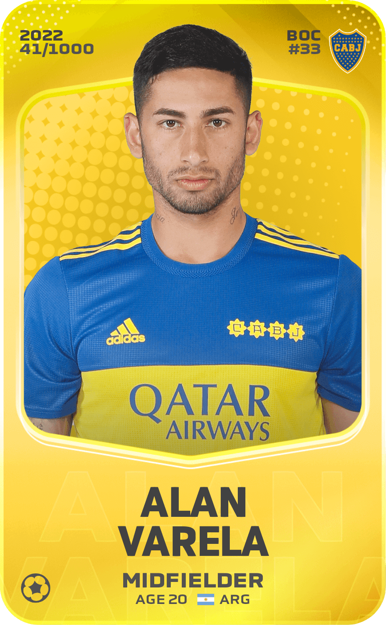 Alan Varela 2022-23 • Limited 41/1000