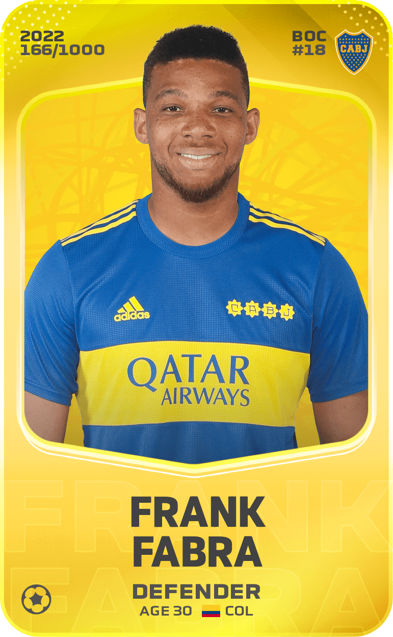 Frank Fabra 2022-23 • Limited 166/1000
