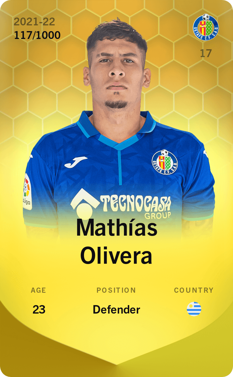 Mathías Olivera 2021-22 • Limited 117/1000
