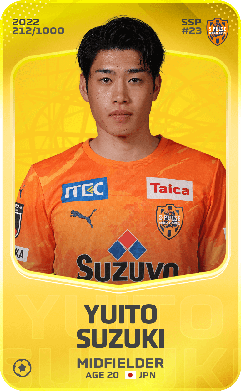 Yuito Suzuki 2022-23 • Limited 212/1000